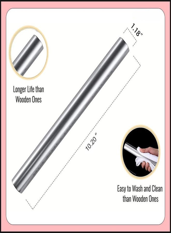 KIMEE Large Countertop Stainless Steel Chopping Board for Kitchen,Fruit and Vegetable Cutting & Chopping Board (Pack of 1) - Image 2